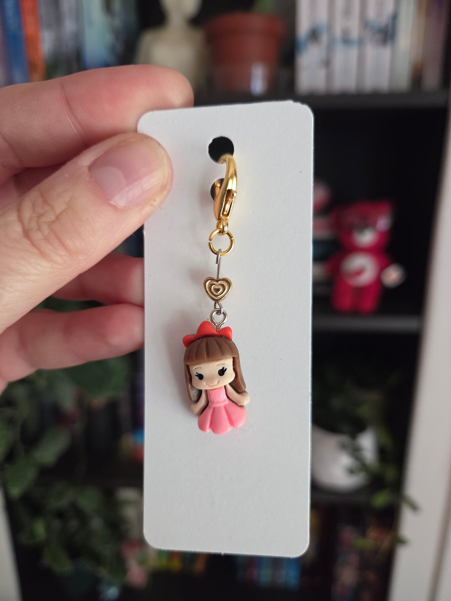 Princess Abigail Stitch Marker/Zipper Pull