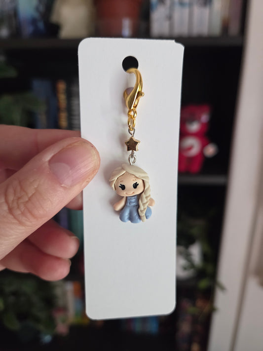 Princess Ellie Stitch Marker/Zipper Pull