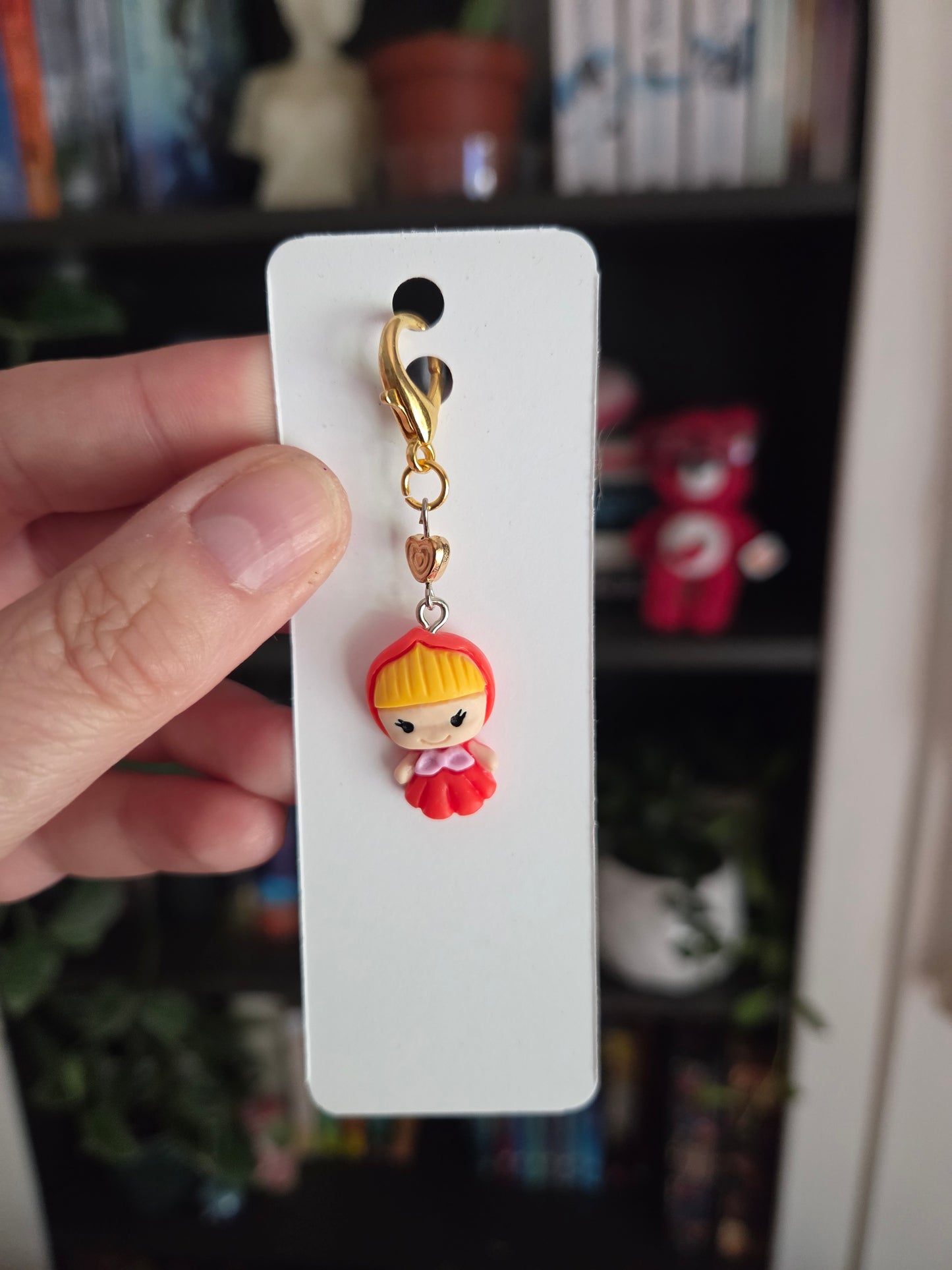 Princess Mina Stitch Marker/Zipper Pull